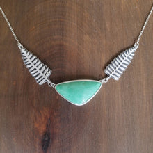 Fern and Variscite Necklace